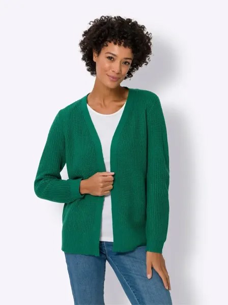 Длинный кардиган Classic Basics, зеленый
