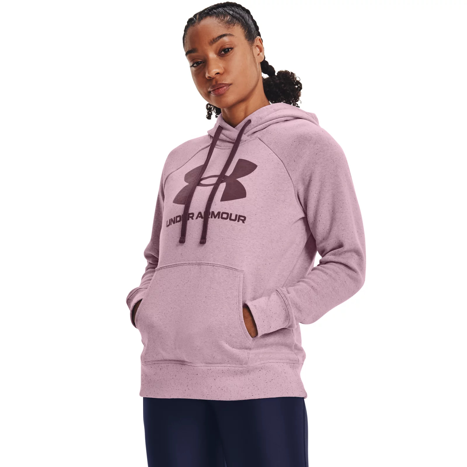 Худи женское Under Armour 1356318 розовое XS