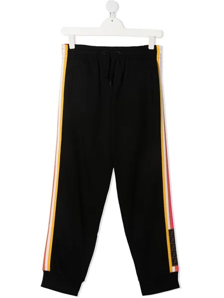 Fendi Kids спортивные брюки с лампасами