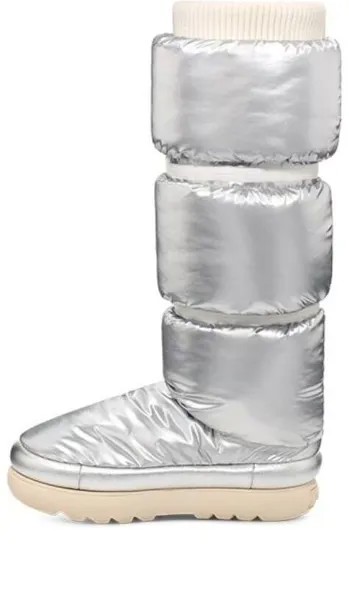 Кроссовки классические макси ультра высокие ботинки Ugg, серебряный