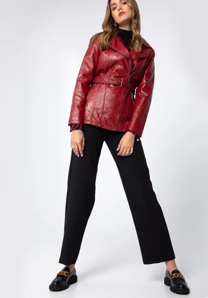 Кожаная куртка Wittchen Natural leather jacket, красный