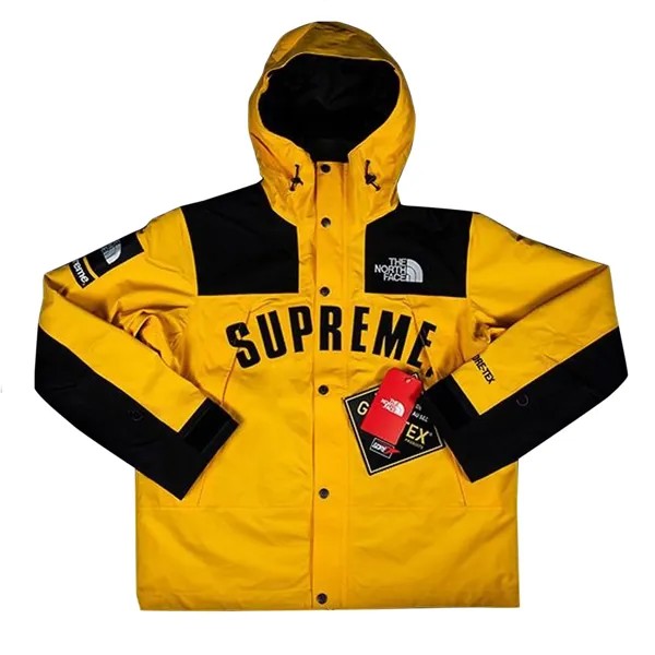 Куртка Supreme x The North Face Arc Logo Mountain, жёлтый