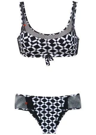 Amir Slama printed bikini