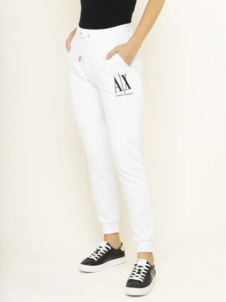Спортивные брюки стандартного кроя Armani Exchange, белый
