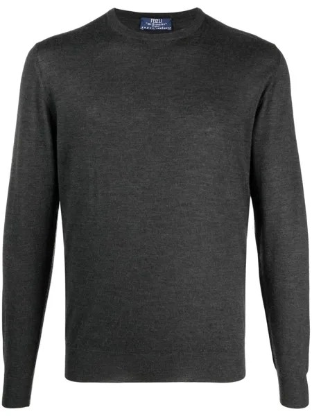 Fedeli кашемировый свитер с круглым вырезом