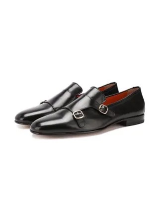 Кожаные монки Santoni