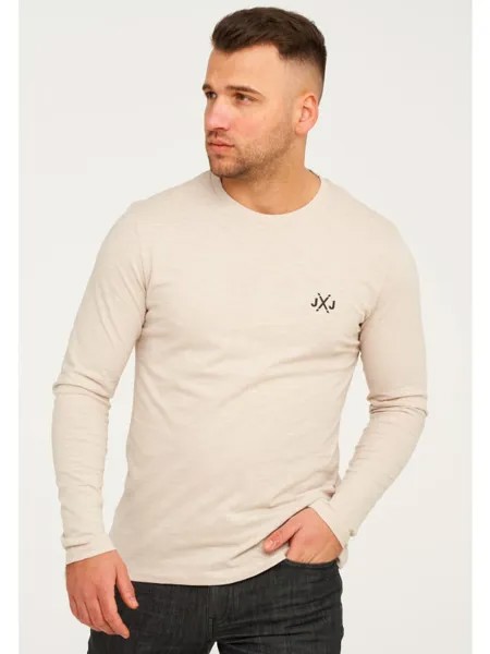 Лонгслив Jack & Jones, цвет moonbeam