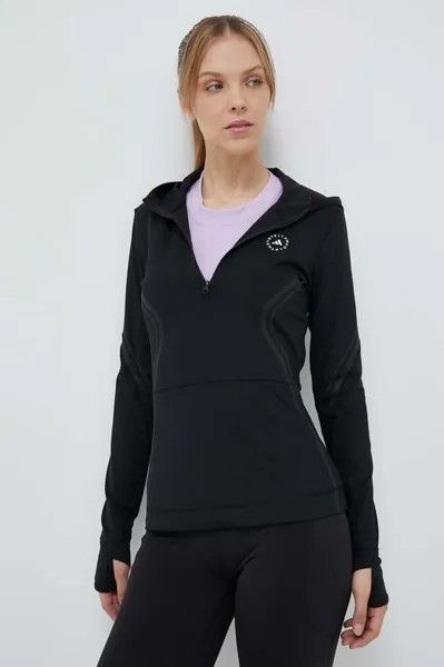 Толстовка для бега TruePace adidas by Stella McCartney, черный