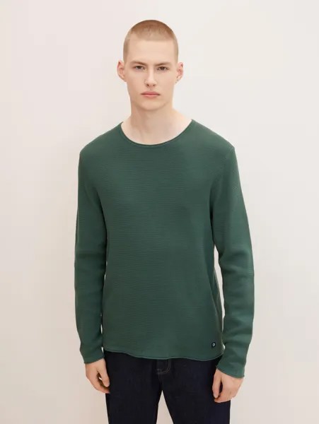 Джемпер мужской Tom Tailor Denim 1016090 зеленый M