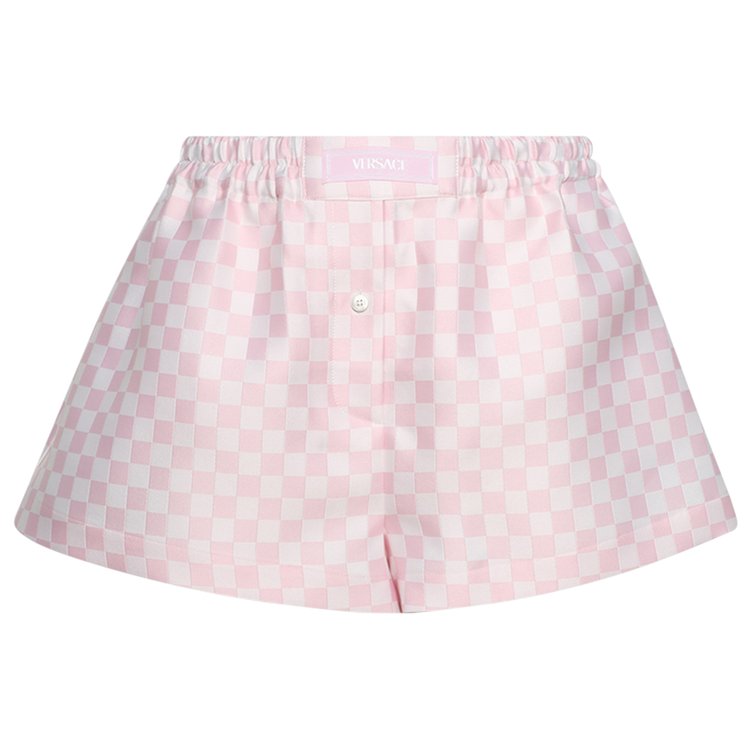 Шорты Versace Shorts, цвет Pastel Pink/White