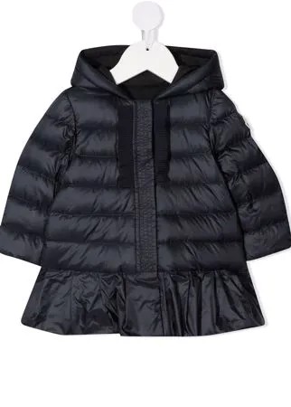 Moncler Enfant пуховик с оборками