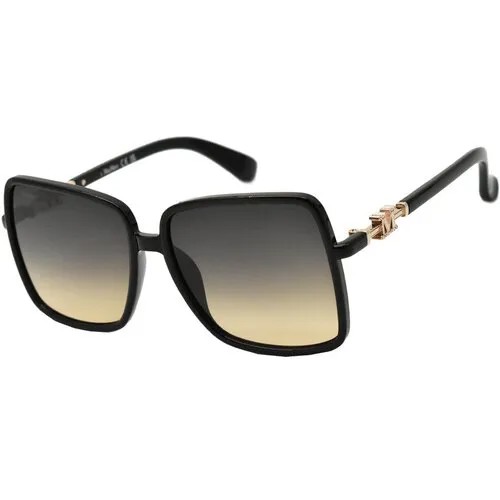 Солнцезащитные очки Max Mara MM0064-H, черный, бежевый