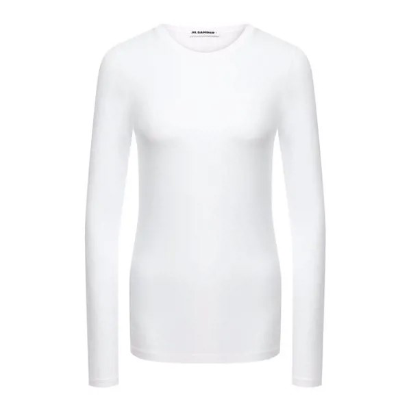 Хлопковый лонгслив Jil Sander