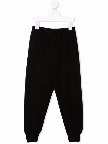 Balmain Kids спортивные брюки с низким шаговым швом