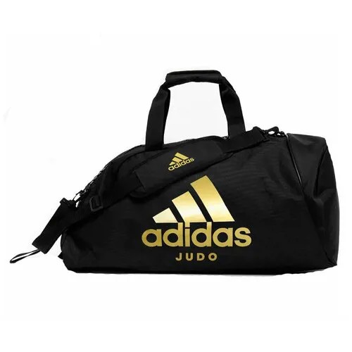 Сумка-рюкзак Training 2 in 1 Bag Judo S черно-золотая (размер S)