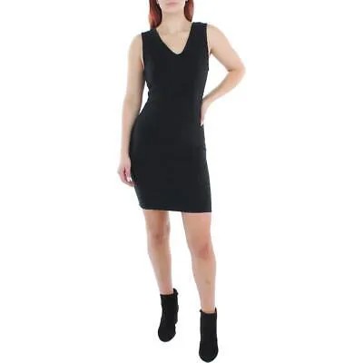 Женское короткое летнее мини-платье Aqua с черными вставками S BHFO 8790