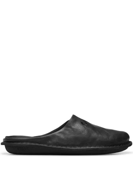 Comme des Garçons Homme слиперы с вышитым логотипом, черный
