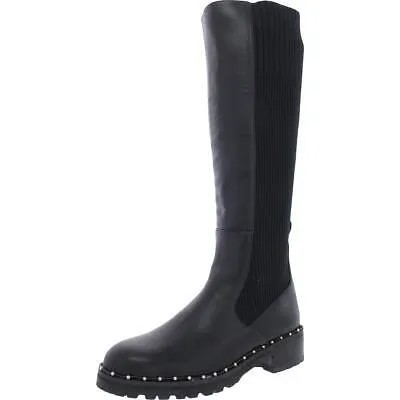 Женские черные высокие сапоги до колена Steve Madden 7,5 8 BHFO 4605