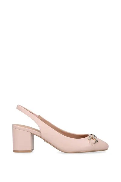 Кожаные туфли на каблуке 'Poise 2' Carvela, розовый