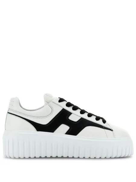 Кроссовки Hogan H-Stripes Platform, белый/черный