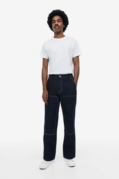 Джинсы мужские H&M 1119482005 синие 31/30 (доставка из-за рубежа)
