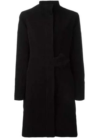 Jean Paul Gaultier Pre-Owned бархатное пальто с запахом