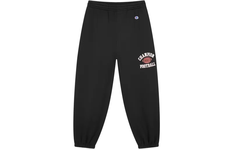 Трикотажные спортивные штаны унисекс Champion, цвет Black