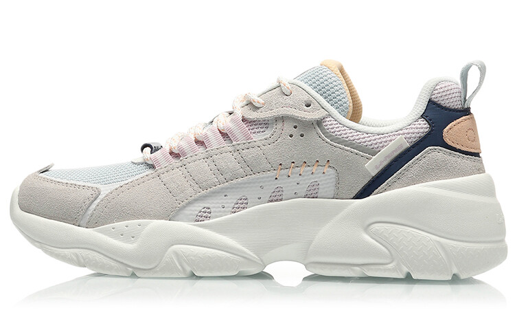 LINING Moonchaser Lifestyle Shoes Women's Low-top Grey/white