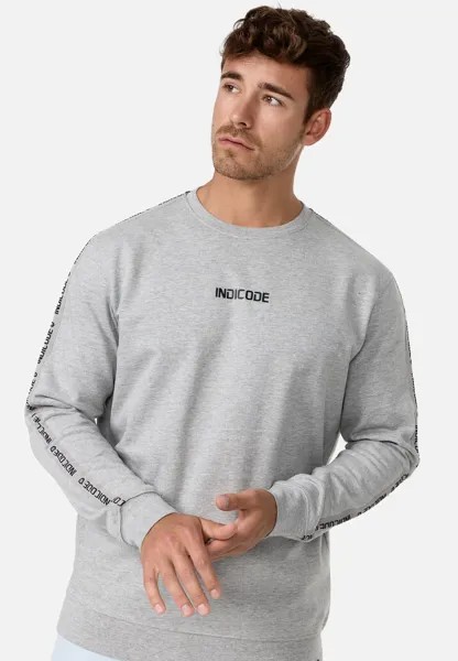 Толстовка INKORBIN INDICODE JEANS, цвет lt grey mix