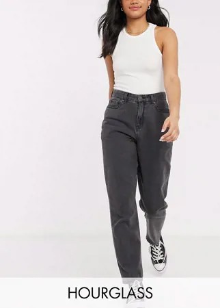 Черные джинсы в винтажном стиле American Eagle curvy-Черный