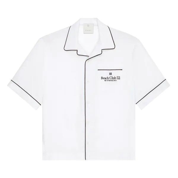 Гавайская рубашка от Givenchy, цвет Оптический белый