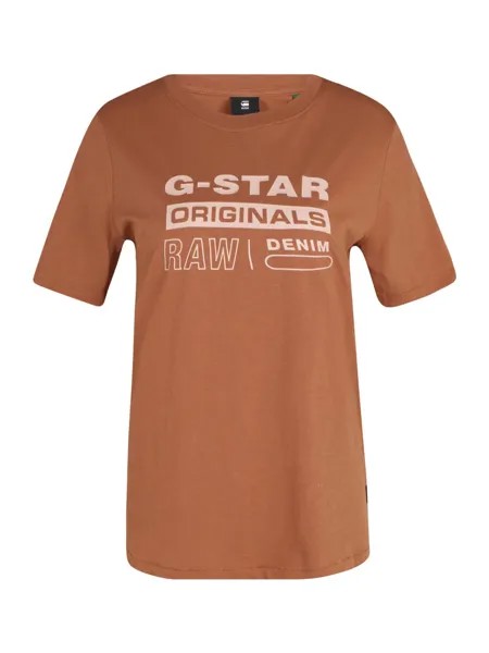 Рубашка G-Star RAW, коричневый