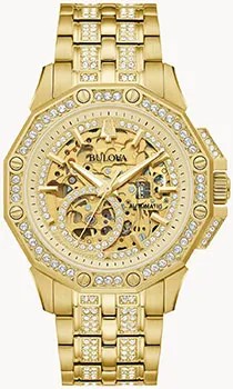 Японские наручные  мужские часы Bulova 98A292. Коллекция Octava