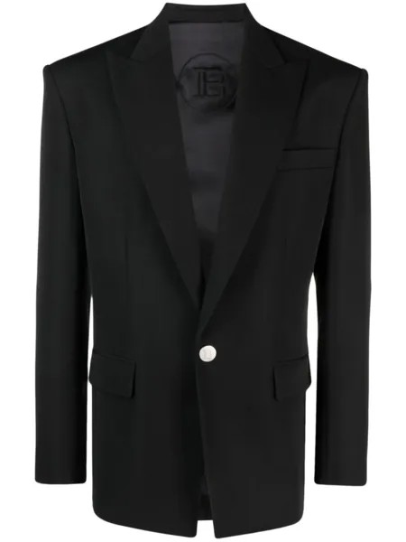Balmain пиджак оверсайз, черный