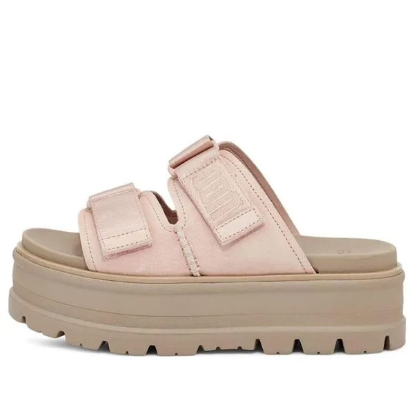 Модные сандалии Клем розовые коричневые тапочки Ugg, розовый