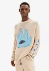 Свитер Desigual, коричневый