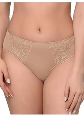 Dimanche lingerie Трусы Chance Слипы средней посадки, размер 5, бежевый