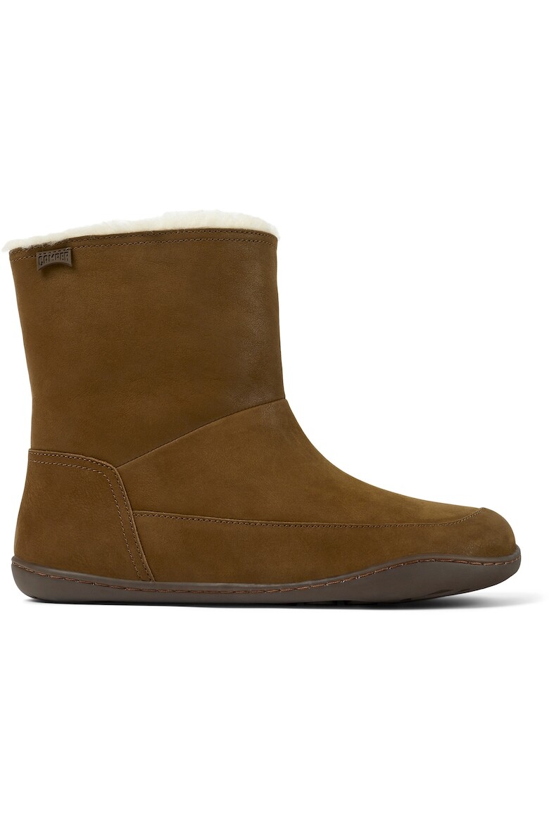 Ботинки Peu Cami 1285 из нубука Camper, коричневый