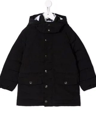 Dolce & Gabbana Kids пуховик с капюшоном