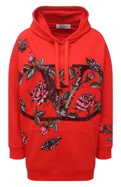 Хлопковое худи Valentino