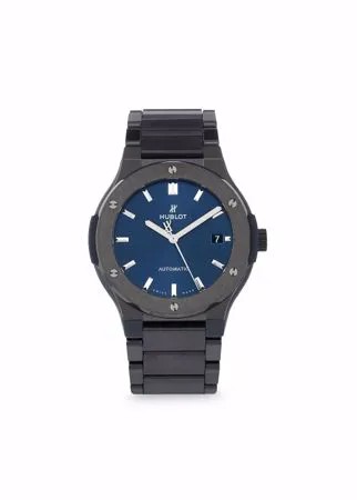 Hublot наручные часы Classic Fusion Ceramic Blue pre-owned 45 мм 2021-го года