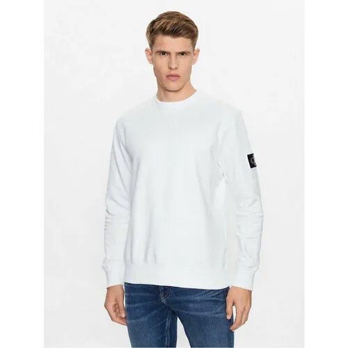 Свитшот Calvin Klein Jeans, размер XL [INT], белый