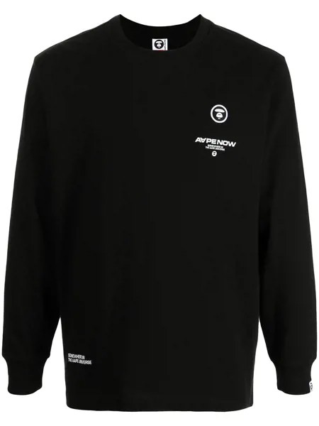 AAPE BY *A BATHING APE® футболка с логотипом