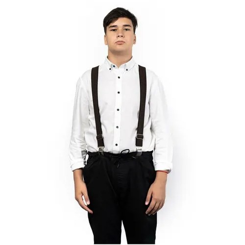 Подтяжки Stilmark, черный/коричневый