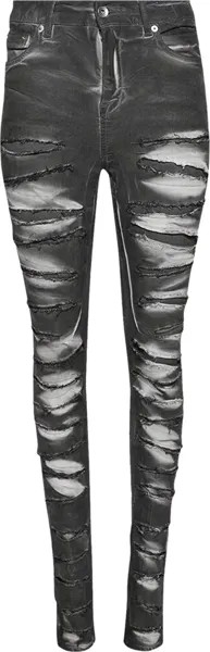 Джинсы Rick Owens DRKSHDW Detroit Cut, черный