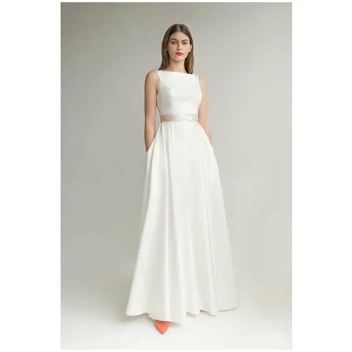 Свадебное платье Юнона, размер 44, белый
