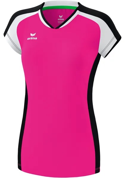 Спортивная футболка erima Gandia Tanktop, цвет pink glo/schwarz/weiß