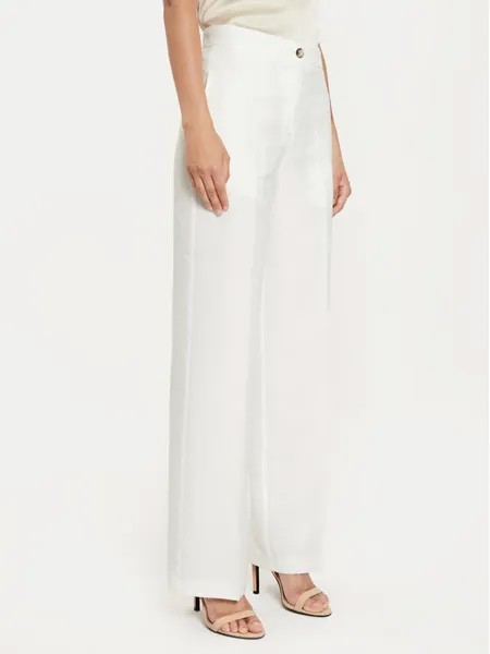 Брюки из ткани regular fit Vicolo, экрю