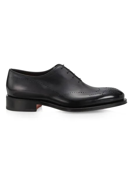 Оксфорды Carter Wholecut Santoni, серый