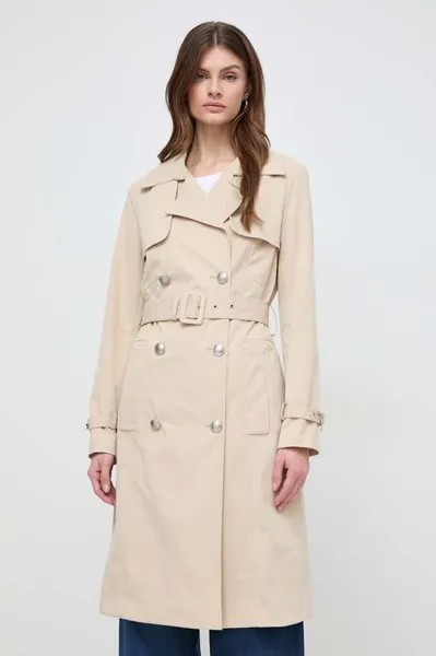 Плащ Guess, бежевый